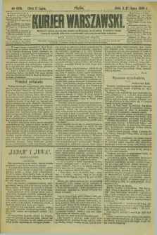 Kurjer Warszawski. R.65, nr 195b (17 lipca 1885)