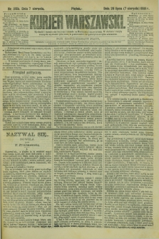 Kurjer Warszawski. R.65, nr 216b (7 sierpnia 1885)