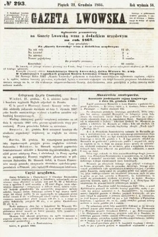 Gazeta Lwowska. 1866, nr 293