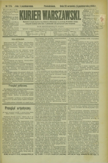 Kurjer Warszawski. R.65, nr 275 (5 października 1885)