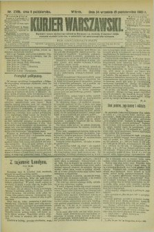 Kurjer Warszawski. R.65, nr 276b (6 października 1885)