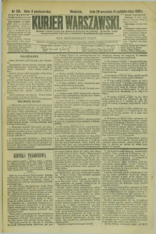 Kurjer Warszawski. R.65, nr 281 (11 października 1885)