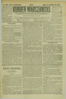 Kurjer Warszawski. R.65, nr 284a (14 października 1885)