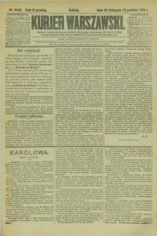 Kurjer Warszawski. R.65, nr 343b (12 grudnia 1885)