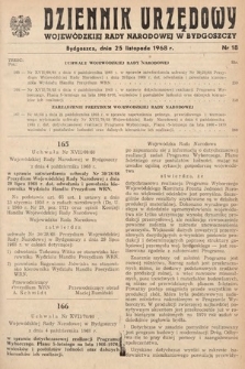 Dziennik Urzędowy Wojewódzkiej Rady Narodowej w Bydgoszczy. 1968, nr 18
