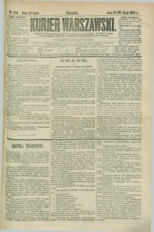 Kurjer Warszawski. R.66, nr 203 (25 lipca 1886)