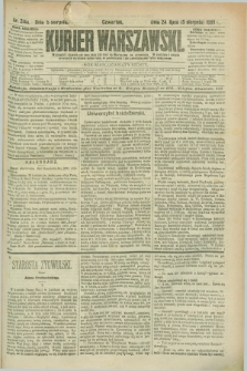 Kurjer Warszawski. R.66, nr 214a (5 sierpnia 1886)