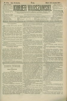 Kurjer Warszawski. R.66, nr 227a (18 sierpnia 1886)