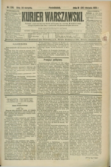 Kurjer Warszawski. R.66, nr 239 (30 sierpnia 1886)