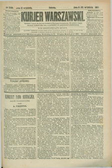 Kurjer Warszawski. R.66, nr 258b (18 września 1886)