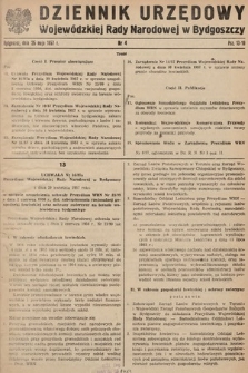 Dziennik Urzędowy Wojewódzkiej Rady Narodowej w Bydgoszczy. 1957, nr 4