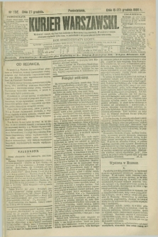 Kurjer Warszawski. R.66, nr 356 (27 grudnia 1886)