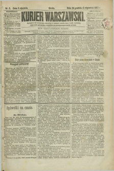 Kurjer Warszawski. R.67, nr 5 (5 stycznia 1887)