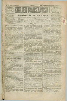 Kurjer Warszawski : dodatek poranny. R.67, nr 8 (8 stycznia 1887)