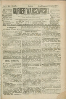 Kurjer Warszawski. R.67, nr 9 (9 stycznia 1887)