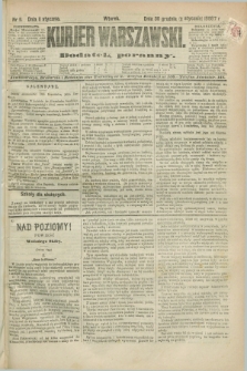 Kurjer Warszawski : dodatek poranny. R.67, nr 11 (11 stycznia 1887)