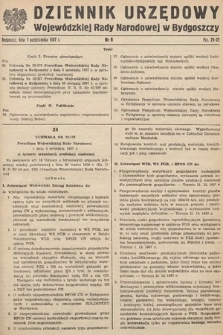Dziennik Urzędowy Wojewódzkiej Rady Narodowej w Bydgoszczy. 1957, nr 6