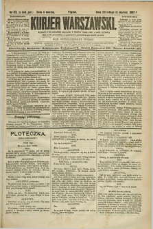 Kurjer Warszawski. R.67, nr 63 (4 marca 1887)