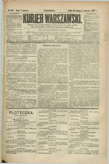 Kurjer Warszawski. R.67, nr 66 (7 marca 1887)