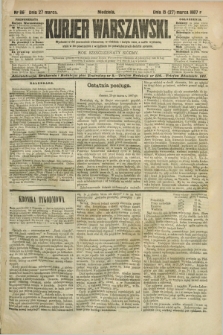 Kurjer Warszawski. R.67, nr 86 (27 marca 1887)