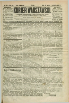 Kurjer Warszawski. R.67, nr 91 (1 kwietnia 1887)