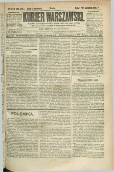 Kurjer Warszawski. R.67, nr 101 (13 kwietnia 1887)