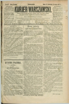 Kurjer Warszawski. R.67, nr 127 (9 maja 1887)