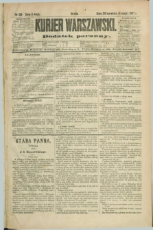 Kurjer Warszawski : dodatek poranny. R.67, nr 129 (11 maja 1887)