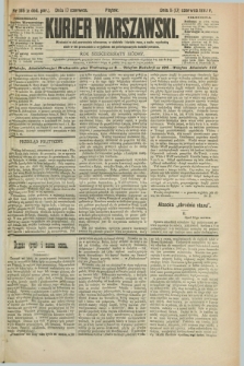 Kurjer Warszawski. R.67, nr 165 (17 czerwca 1887)