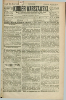 Kurjer Warszawski. R.67, nr 168 (20 czerwca 1887)