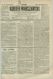 Kurjer Warszawski. R.68, nr 16 (16 stycznia 1888)