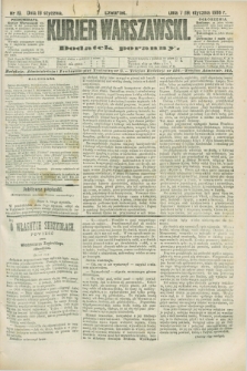 Kurjer Warszawski : dodatek poranny. R.68, nr 19 (19 stycznia 1888)