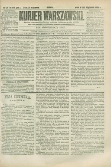 Kurjer Warszawski. R.68, nr 21 (21 stycznia 1888)