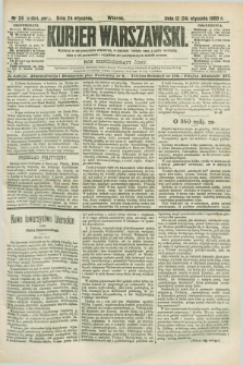 Kurjer Warszawski. R.68, nr 24 (24 stycznia 1888)