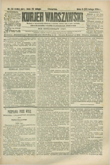 Kurjer Warszawski. R.68, nr 54 (23 lutego 1888)