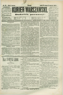 Kurjer Warszawski : dodatek poranny. R.68, nr 63 (3 marca 1888)