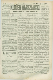 Kurjer Warszawski : dodatek poranny. R.68, nr 66 (6 marca 1888)