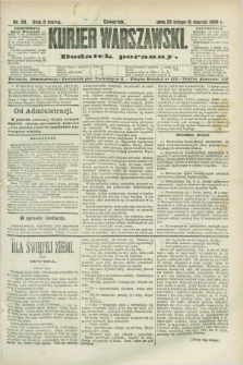 Kurjer Warszawski : dodatek poranny. R.68, nr 68 (8 marca 1888)
