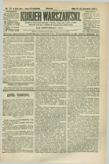 Kurjer Warszawski. R.68, nr 113 (24 kwietnia 1888)