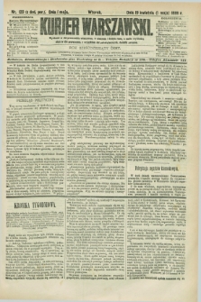 Kurjer Warszawski. R.68, nr 120 (1 maja 1888)