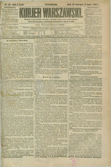 Kurjer Warszawski. R.68, nr 181 (2 lipca 1888)