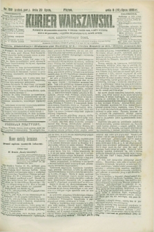 Kurjer Warszawski. R.68, nr 199 (20 lipca 1888)