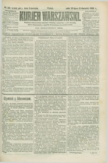 Kurjer Warszawski. R.68, nr 213 (3 sierpnia 1888)