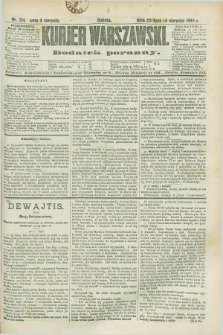Kurjer Warszawski : dodatek poranny. R.68, nr 214 (4 sierpnia 1888)