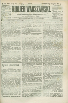 Kurjer Warszawski. R.68, nr 214 (4 sierpnia 1888)