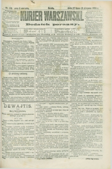 Kurjer Warszawski : dodatek poranny. R.68, nr 218 (8 sierpnia 1888)