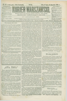 Kurjer Warszawski. R.68, nr 218 (8 sierpnia 1888)