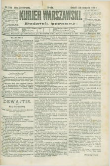 Kurjer Warszawski : dodatek poranny. R.68, nr 239 (29 sierpnia 1888)