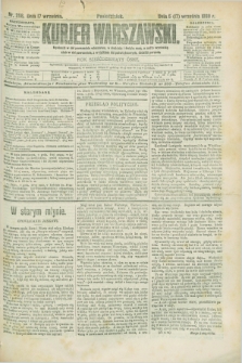 Kurjer Warszawski. R.68, nr 258 (17 września 1888)