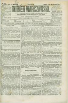 Kurjer Warszawski. R.68, nr 265 (24 września 1888)